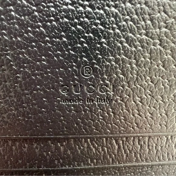 BRAND NEW!! Gucci GG Jackie Denim Black and Gold Wallet - Picture 11 of 11